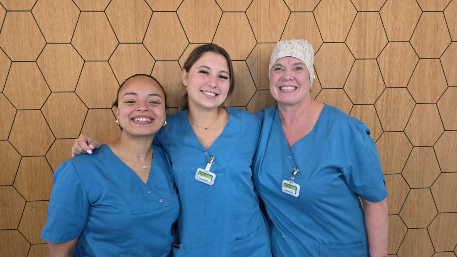 Assistantes Dahlia, Alizée et Carine